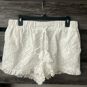 White shorts